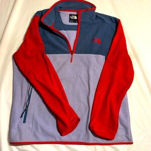 North Face Quarter Zip Fleece - Size XL